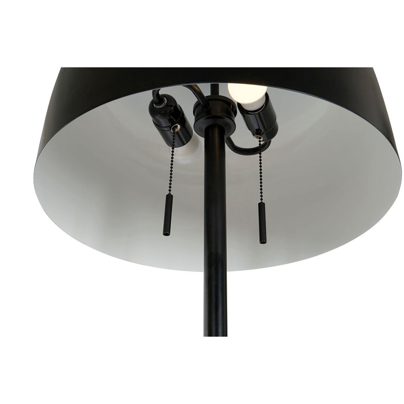 Stehlampe Schwarz Metall 50W (150 cm)