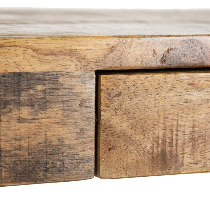 Schreibtisch 100 cm Holz Eisen