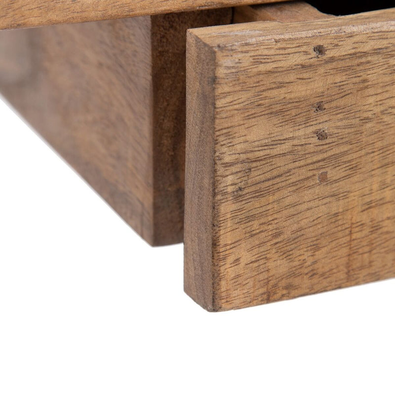 Schreibtisch 140 x 40 x 78 cm Holz Eisen