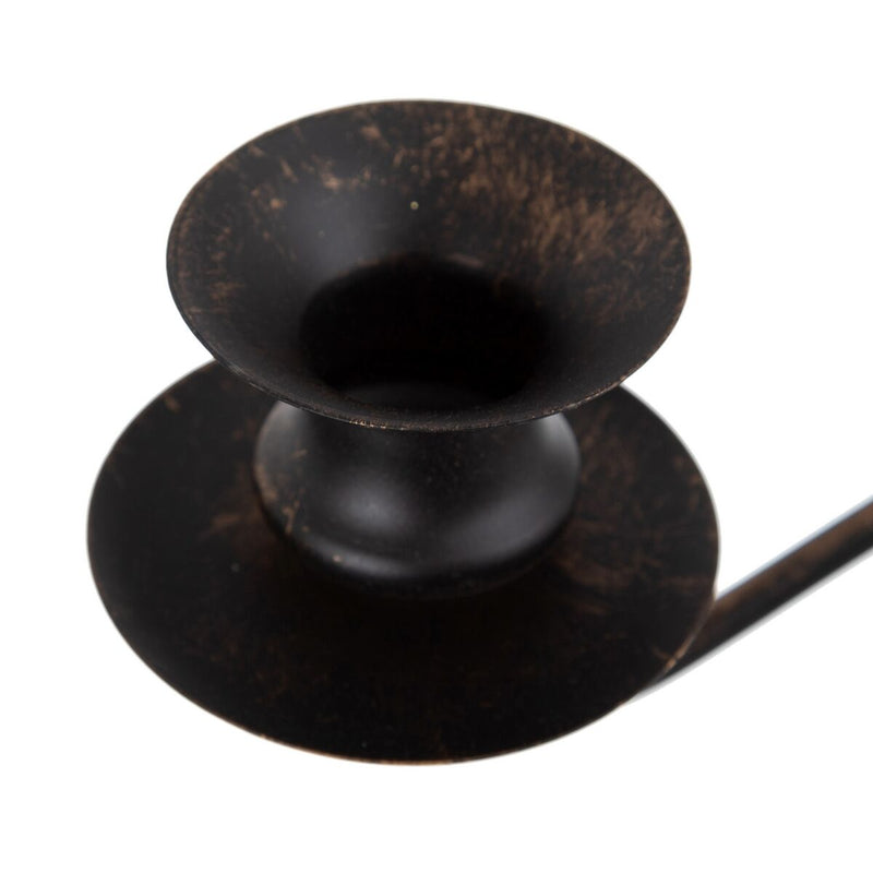Xior Kerzenständer Schwarz Metall 42 cm