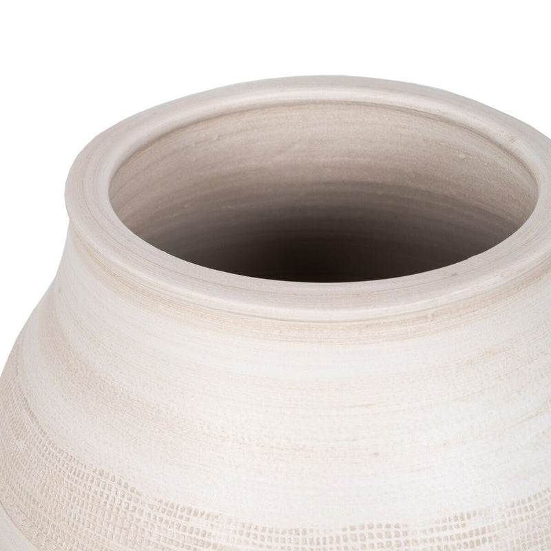 Vase Creme Keramik 35 cm