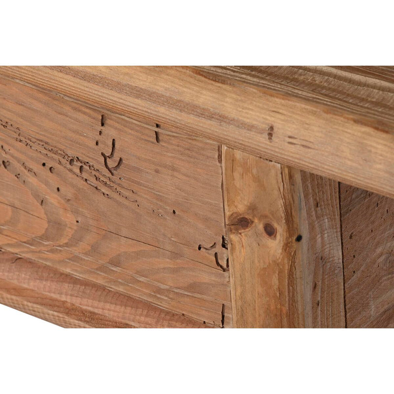 Konsole natürlich Kiefer Recyceltes Holz 140 x 80 cm