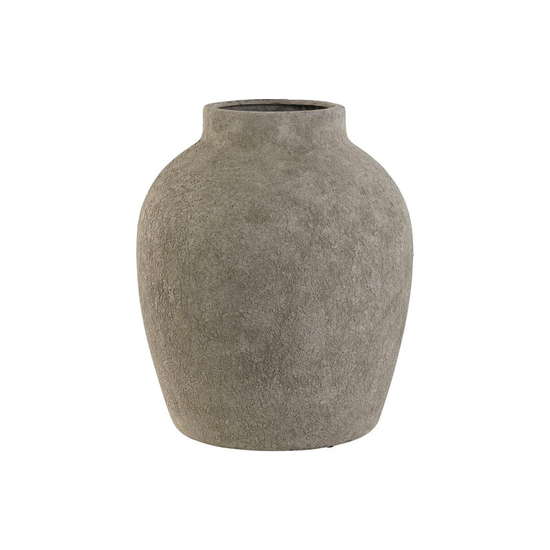 Vase Grau Zement 36 cm