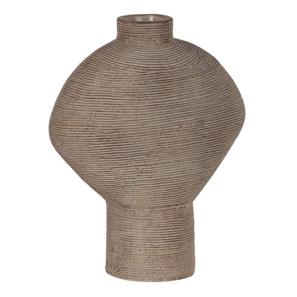 Vase Grau Keramik 30 cm