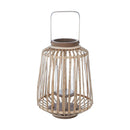 Thaunor Kerzenschale Rattan Braun 35 cm