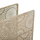 Zeitschriftenkorb Golden Metall 40 cm