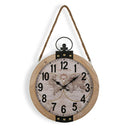 Wanduhr Mapamundi 40 x 47 cm Holz MDF