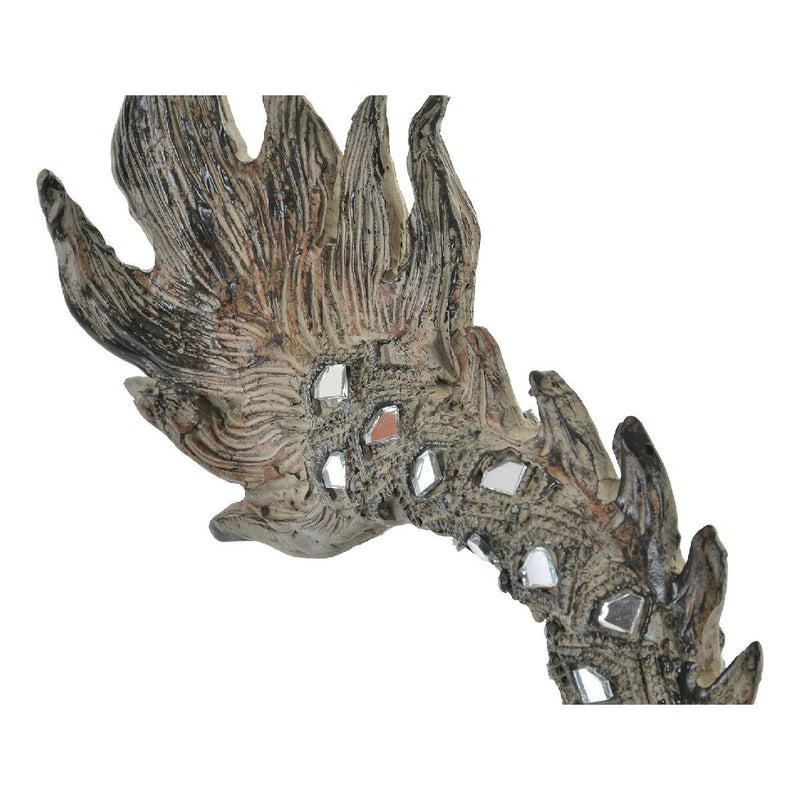 Dekofigur Drache Harz Kristall 52 cm