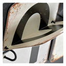 Tisch-Kalender Metall 42 x 27 cm Schwarz Weiß