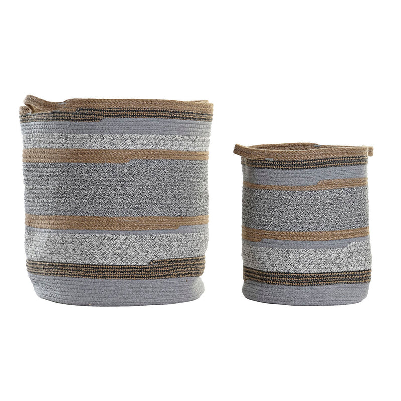 Korb Set Baumwolle Jute (45 cm)