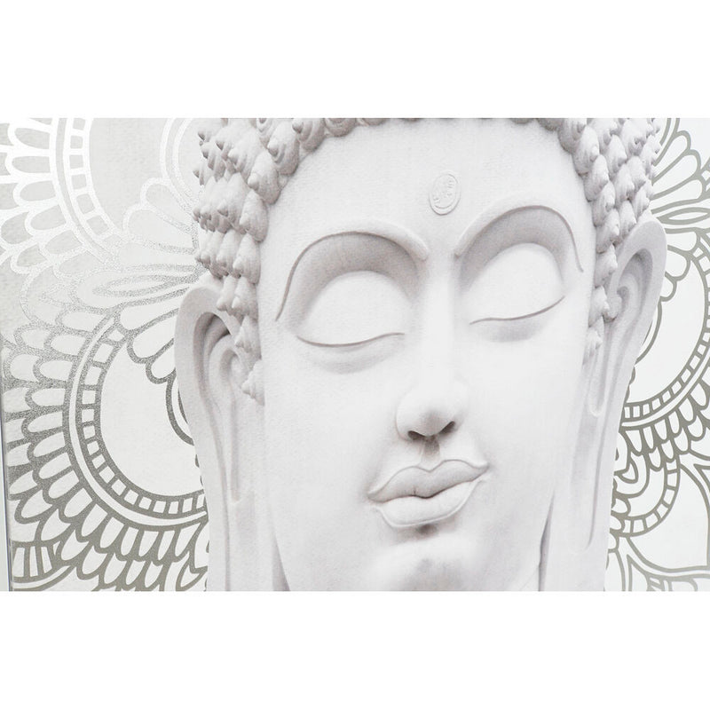 Bild Grau 83 x 123 cm Buddha