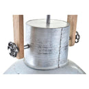 Deckenlampe Silberfarben Braun (50 cm)