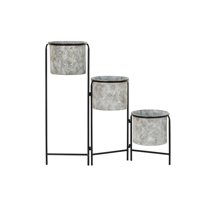 Blumenständer DKD Home Decor Grau Metall (82 cm)