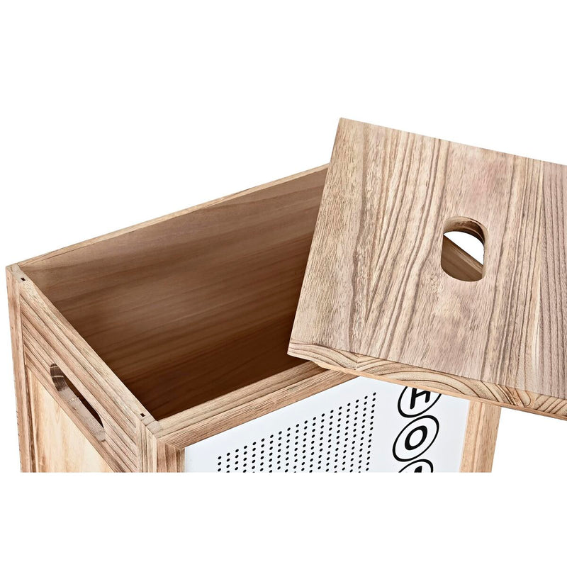 Box Set natürlich Paulonia-Holz (55 cm)
