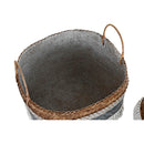 Korb Set Baumwolle Bambus Boho (57 cm)