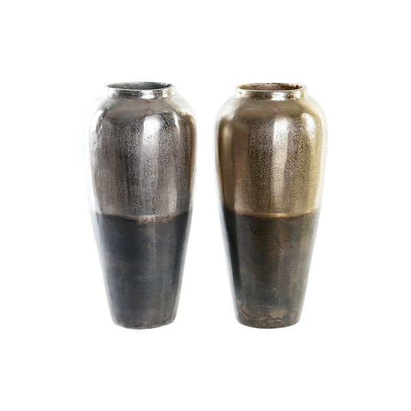 Bluitin Vase Set Aluminium zweifarbig 33 cm