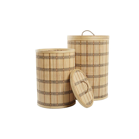 Korb Set DKD Home Decor 63 cm Bambus