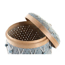 Korb Set Bambus Boho 58 cm