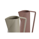 Odenne Vase Set Beige Rosa Aluminium 35 cm