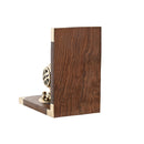 Cyrla Buchstütze Vintage Messing 30 cm