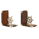 Melori Buchstütze Messing Ruder 30 cm