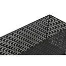 Blumentopf Blumenständer Set Schwarz Metall 70 cm