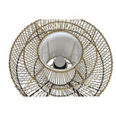 Stehlampe 103 cm Schwarz Gold Eisen 50W