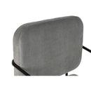 Sessel Grau Polyester Metall 76 cm