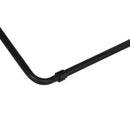 Sessel Grau Polyester Metall 76 cm