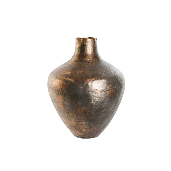 Vase Bronze Gold Aluminium AntikFinish 41 cm