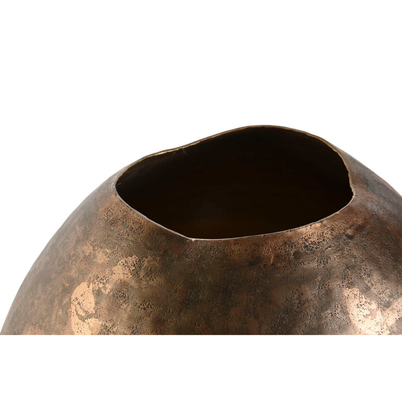 Vase Bronze Gold Aluminium AntikFinish 34 cm