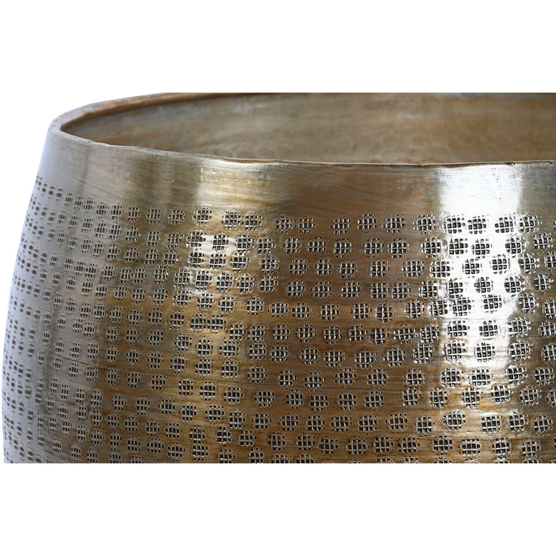 Blumentopfset Gold Aluminium 47 cm