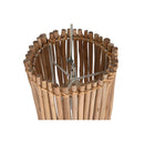 Deckenlampe Weiß natürlich Eukalyptusholz 40 cm