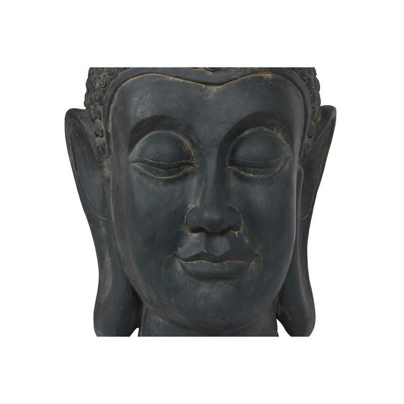 Dekofigur Dunkelgrau Buddha 56 x 55 x 112 cm