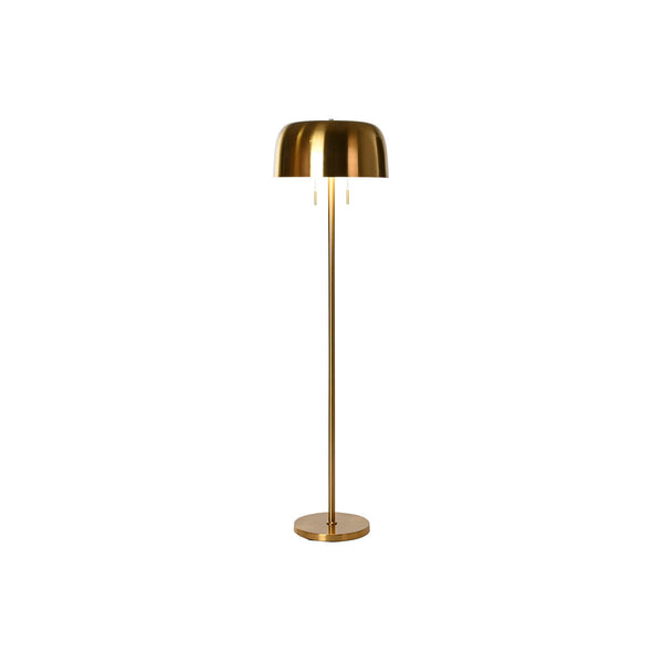Stehlampe Gold Metall 148 cm