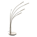 Tischlampe 78 x 21,5 x 98 cm Grau Metall Marmor