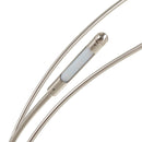 Tischlampe 78 x 21,5 x 98 cm Grau Metall Marmor