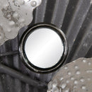 Wanddekoration 94 x 117 cm Metall Silber