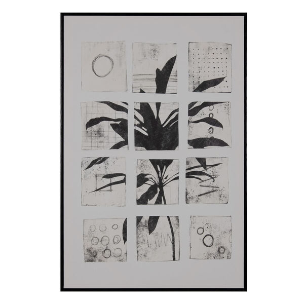 Leinwand abstrakt Grau 80 x 120 cm