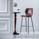 Beistelltisch 40 x 90 cm Braun Mango-Holz