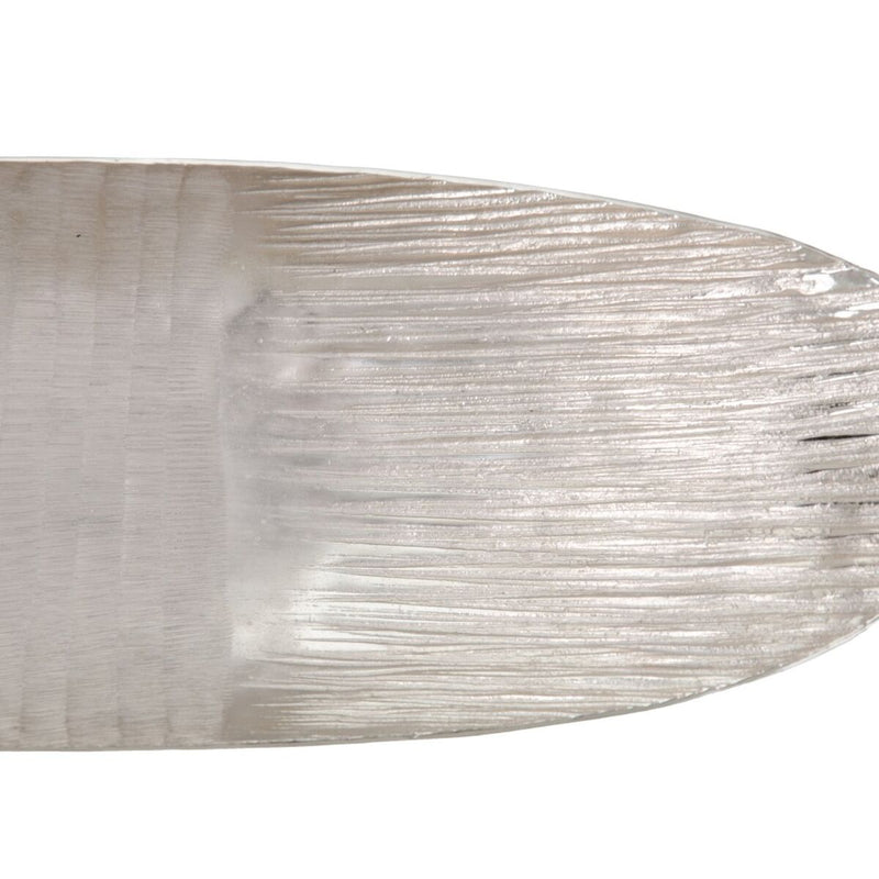Dekoschale Silber Aluminium 63 cm