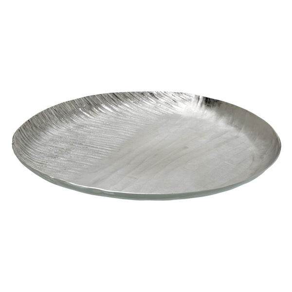 Dekoschale Silber Aluminium 39 cm