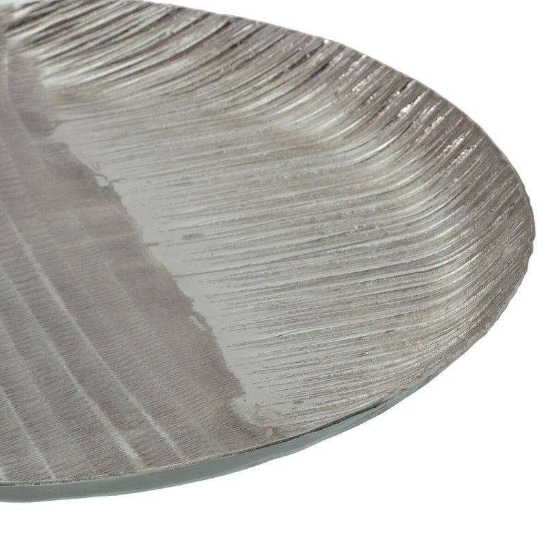 Dekoschale Silber Aluminium 39 cm