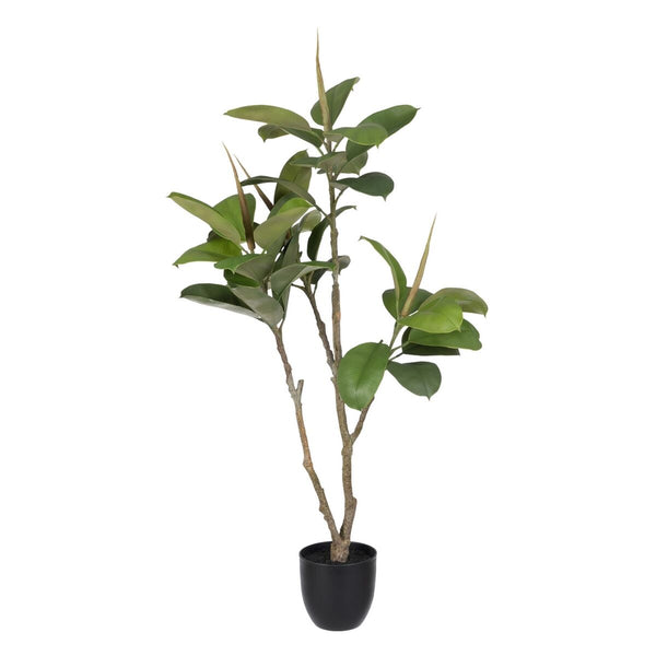 Dekopflanze Kunstpflanze 116 cm Grün PVC