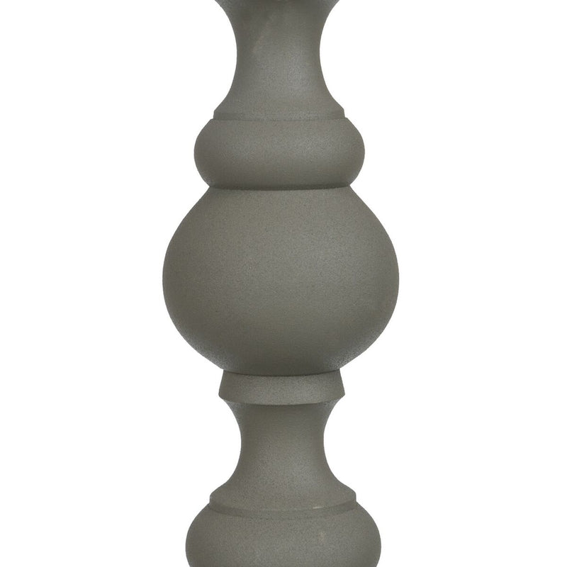 Oda Kerzenständer Aluminium Graugrün 32 cm