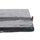 Beistelltisch 41 x 49 cm Kristall Gold Metall