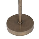 Beistelltisch 41 x 49 cm Kristall Gold Metall