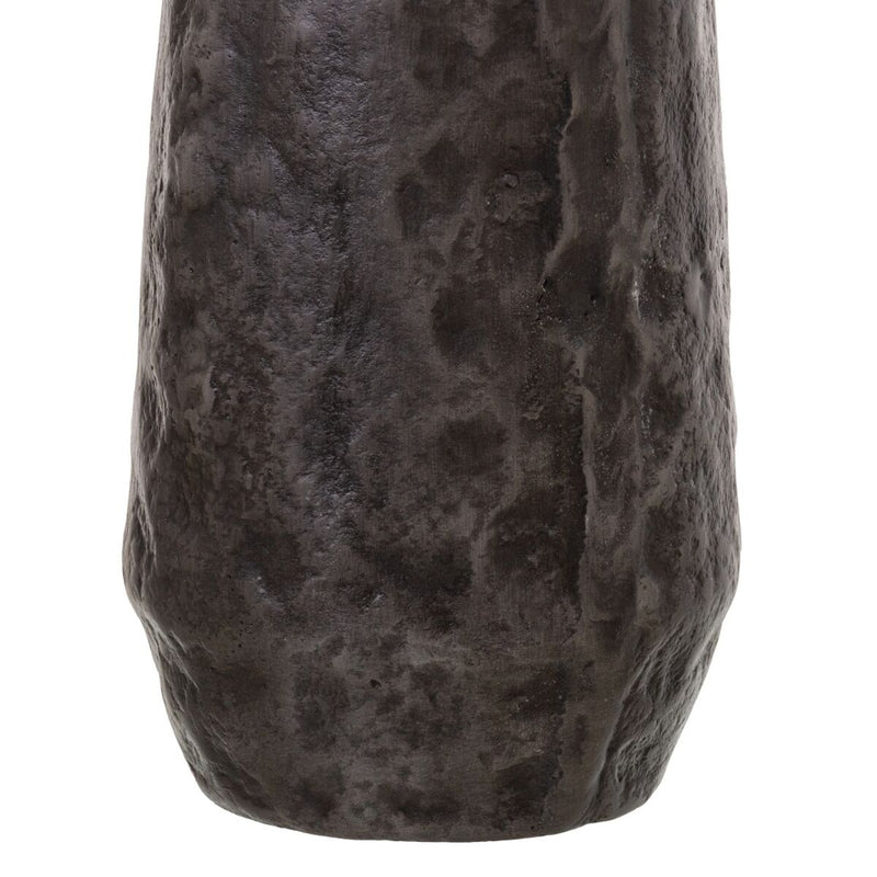 Iowyn Vase Grau Aluminium 26 cm