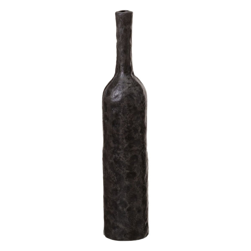 Zalie Vase Grau Aluminium 44 cm