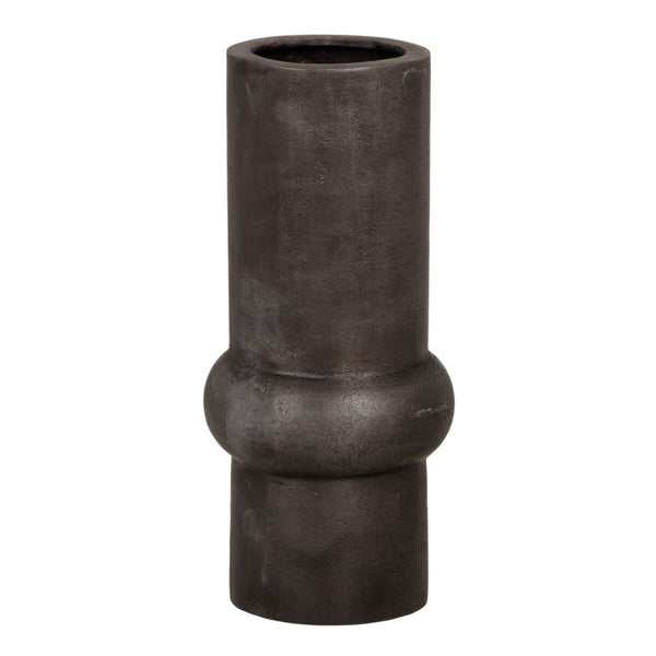 Vase Grau Aluminium 33,5 cm